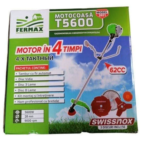 Motocositoare Fermax T5600, Motor 4 Timpi, 7Cp, Accesorii Incluse - ZEP.RO - Ți-e la îndemână!