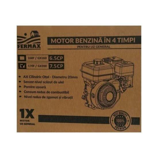 Motor Benzina Uz General, Fermax, Gx200, 7.5 Cp, Ax Cilindric 20Mm - ZEP.RO - Ți-e la îndemână!