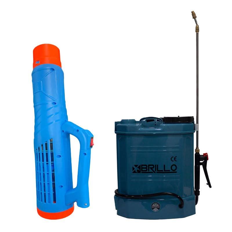 Pompa De Stropit Brillo, Cu Baterie, Cu Manometru, 12 Litri+ Atomizor Kraissmann - ZEP.RO - Ți-e la îndemână!