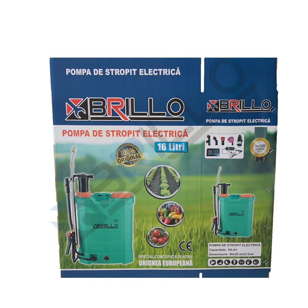 Pompa De Stropit Brillo Cu Acumulator 16L - ZEP.RO - Ți-e la îndemână!