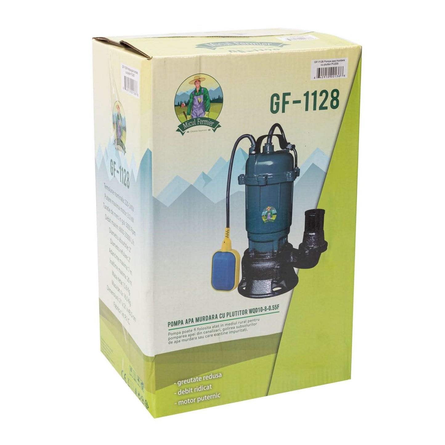 Pompa Apa Murdara 3000W Eurotec Cu Flotor.. - ZEP.RO - Ți-e la îndemână!