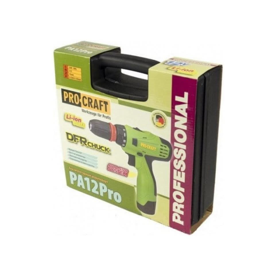 Autofiletanta Procraft PA12PRO cu mandrina DFR, 2 x acumulator (EF-7046) - Ro-Unelte