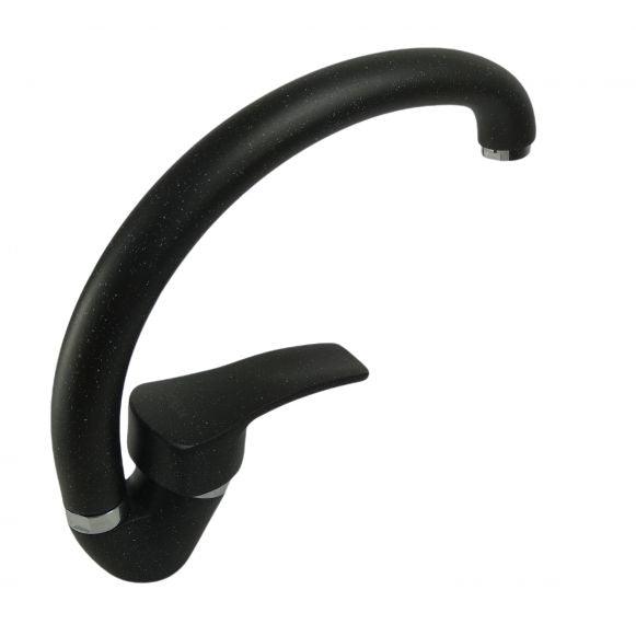 Baterie bucatarie Fleko FZUF-MD275 Negru, Rotativa, Monocomanda, Cartus ceramic - ZEP.RO - Ți-e la îndemână!