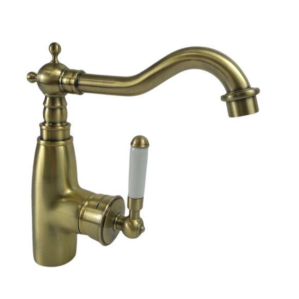 Baterie lavoar Mixxus Premium Vintage Bronze 001-C, culoare bronz, monocomanda racoarde incluse - ZEP.RO - Ți-e la îndemână!