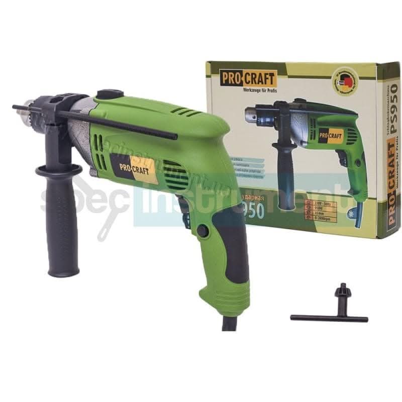 Masina electrica de gaurit cu percutie ProCraft PS950, 950W, 2800 RPM (EF-4957) - Ro-Unelte