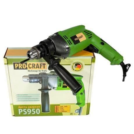 Masina electrica de gaurit cu percutie ProCraft PS950, 950W, 2800 RPM (EF-4957) - Ro-Unelte