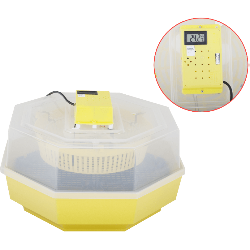 Incubator Zep electric cu termometru capacitate 60 oua de gaina, 150 oua de prepelita - ZEP.RO - Ți-e la îndemână!