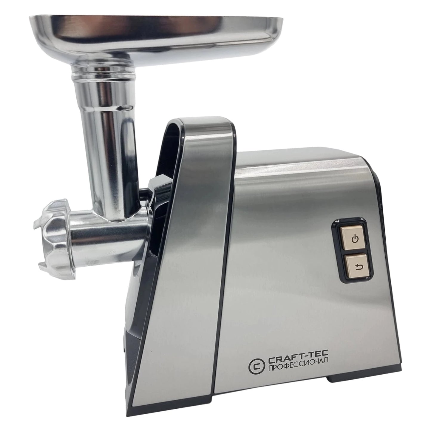 Masina de tocat carne Craft-Tec Inox 3500W, Accesorii rosii, carnati, chiftele, 3 site, functia revers, - ZEP.RO - Ți-e la îndemână!