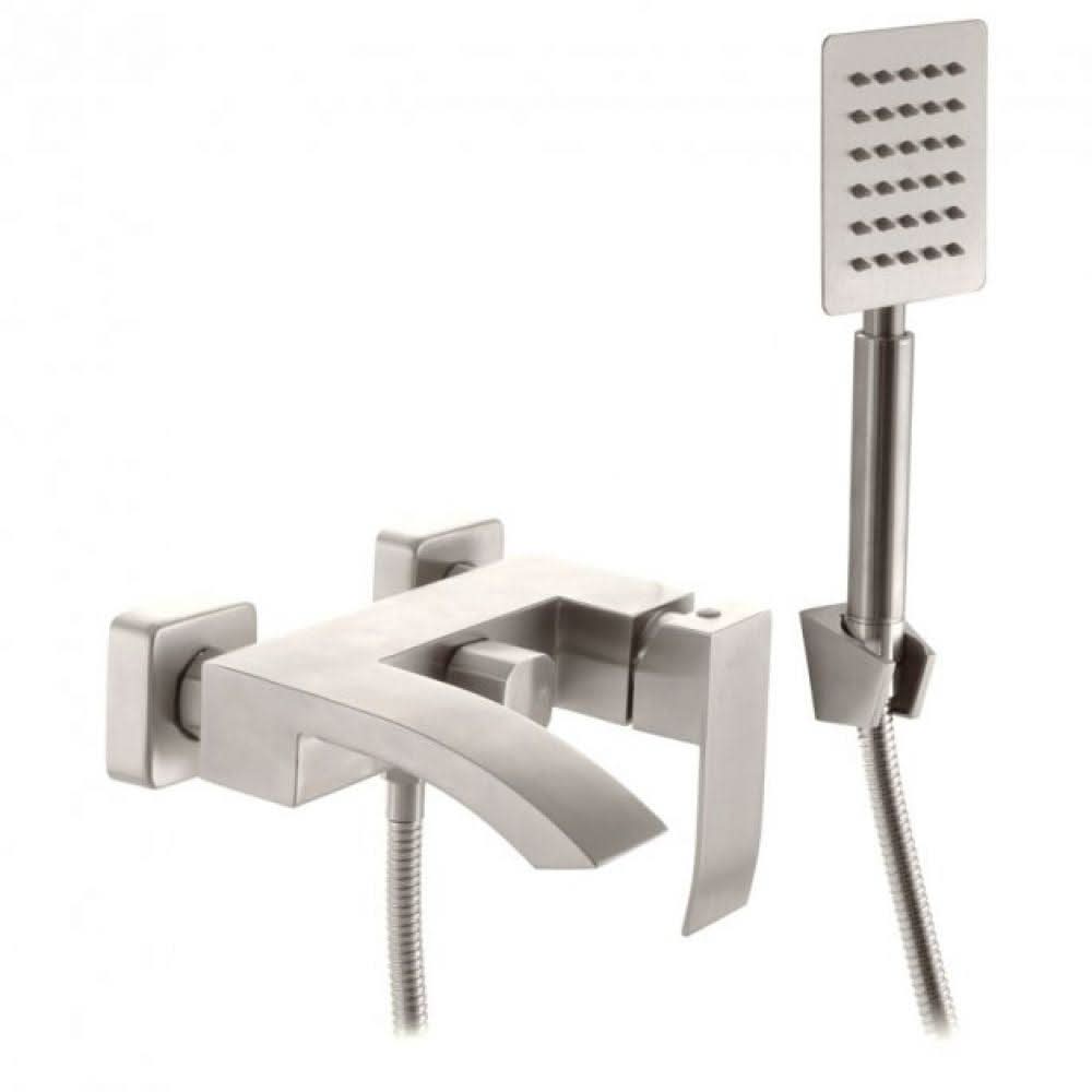 Baterie cada MIXXUS, AMA-009 (EURO), culoare crom, alama, monocomanda - ZEP.RO