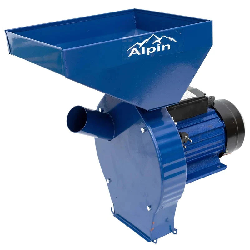 Set Moara cereale, stiuleti si lucerna (3 in 1), Alpin Profi, 3.8KW, 350Kg/Ora, + suport metal - ZEP.RO - Ți-e la îndemână!