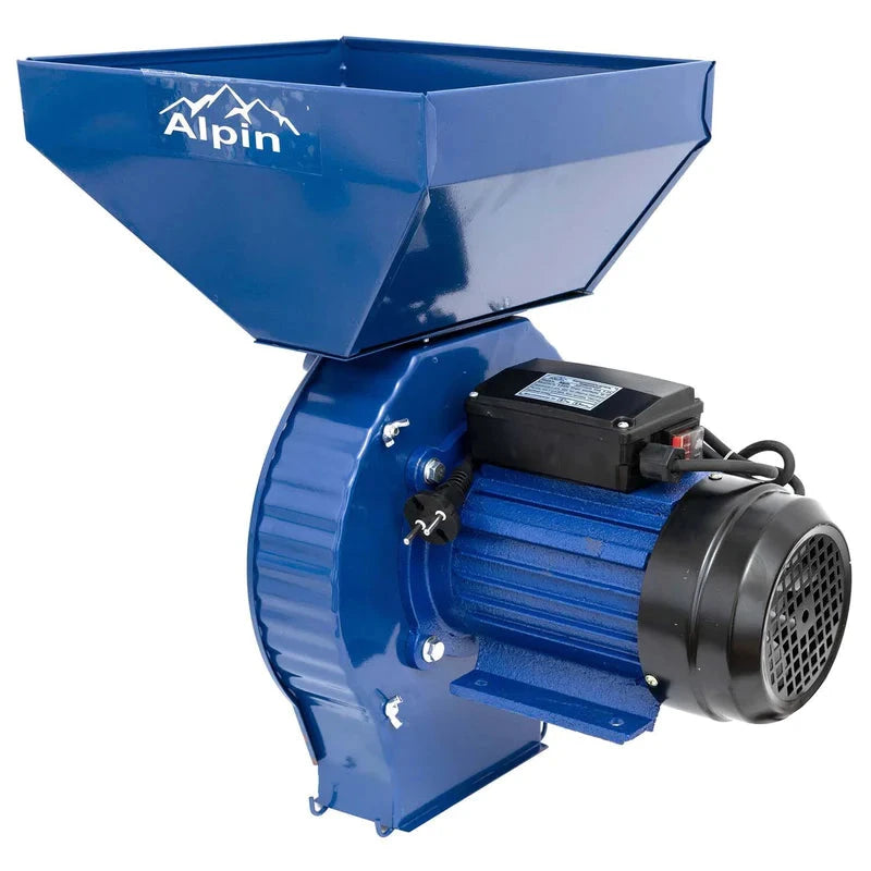 Set Moara cereale, stiuleti si lucerna (3 in 1), Alpin Profi, 3.8KW, 350Kg/Ora, + suport metal - ZEP.RO - Ți-e la îndemână!