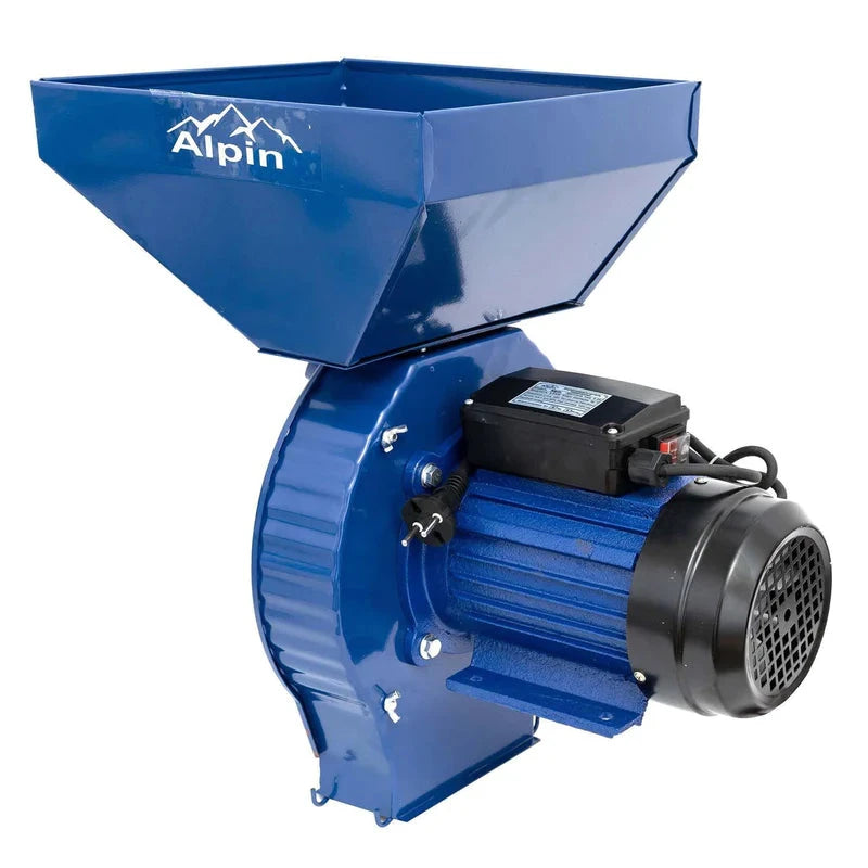 Set Moara cereale, stiuleti si lucerna (3 in 1), Alpin Profi, 3.8KW, 300Kg/Ora, cu ciocanele + cutite tocat - ZEP.RO - Ți-e la îndemână!