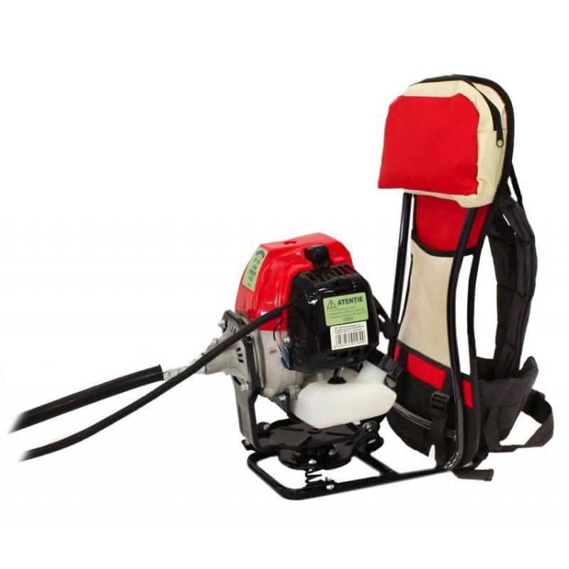 Motocoasa Micul Fermier tip rucsac 4.76CP + 7 Accesorii, Micul Fermier (GF-1550) - Ro-Unelte