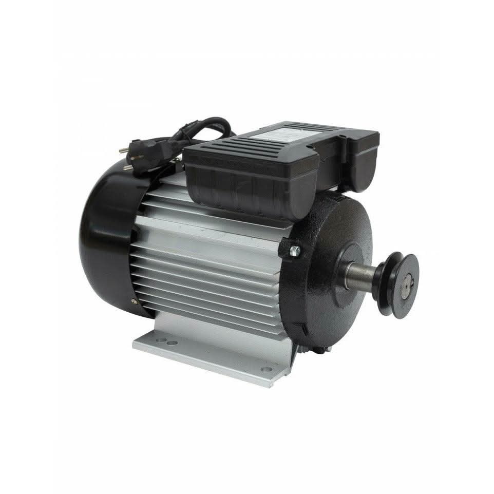 Motor Electric Monofazat Ddt 2200 W, 3000 Rpm, 2 Condensatori, Corp Aluminiu - ZEP.RO - Ți-e la îndemână!