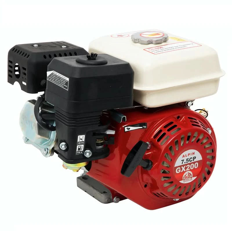 Motor Benzina Uz General Alpin Profi, Gx200 ( 170F ) 7Cp In 4 Timpi Ohv, Ax Cilindric 20Mm - ZEP.RO - Ți-e la îndemână!