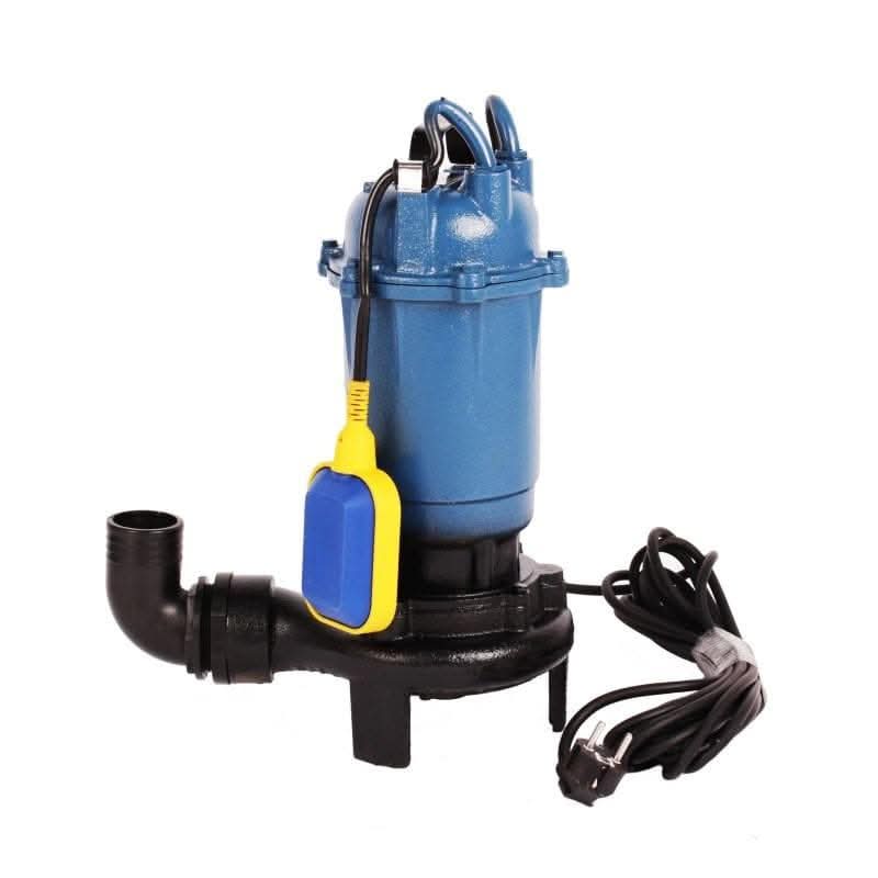 Set Pompa cu tocator apa murdara 2600W, 12000 L/H + Furtun 2 toli 50m, Euroaqua cu flotor - Ro-Unelte