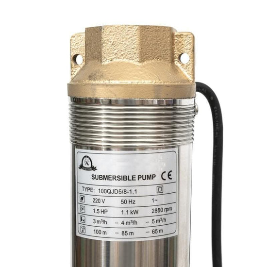 Pompa apa submersibila 1100W, 120m, 5000 l/h , 1 tol, 6 Bar, Model 2019, MFE 100QJD (4STM) (ALL-082) - Ro-Unelte