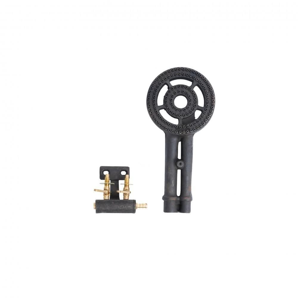 ARZATOR PE GAZ, ELEFANT TSGB08-TC, RAMA DE OTEL SI ARZATOR DIN FONTA, 2 FOCURI, 8 KW (EF-1343 ) - Ro-Unelte