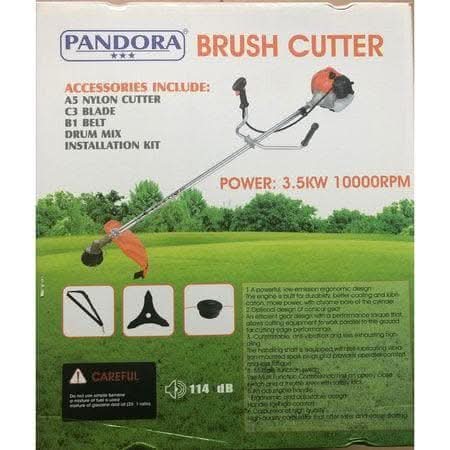 Motocoasa PANDORA 3*, 4CP Motocositoare 10.000RPM Complet accesorizata - Ro-Unelte