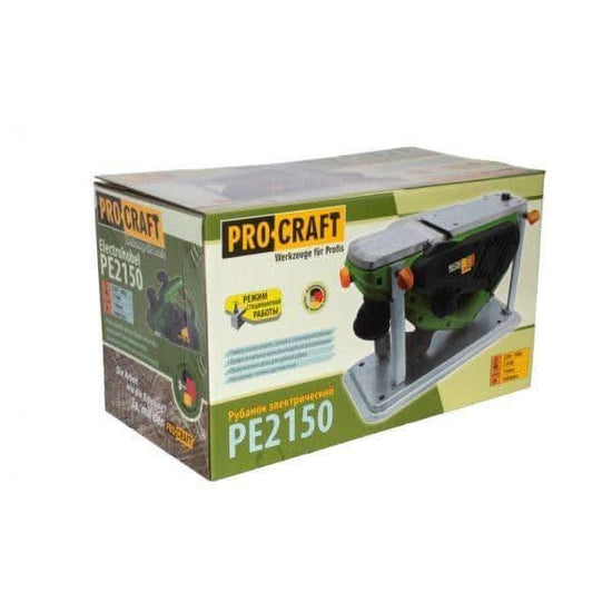 Rindea electrica cu masa PROCRAFT PE 2150, 2.1 kW, 16000 rpm, 2 cutite cu sac colectare - ZEP.RO - Ți-e la îndemână!