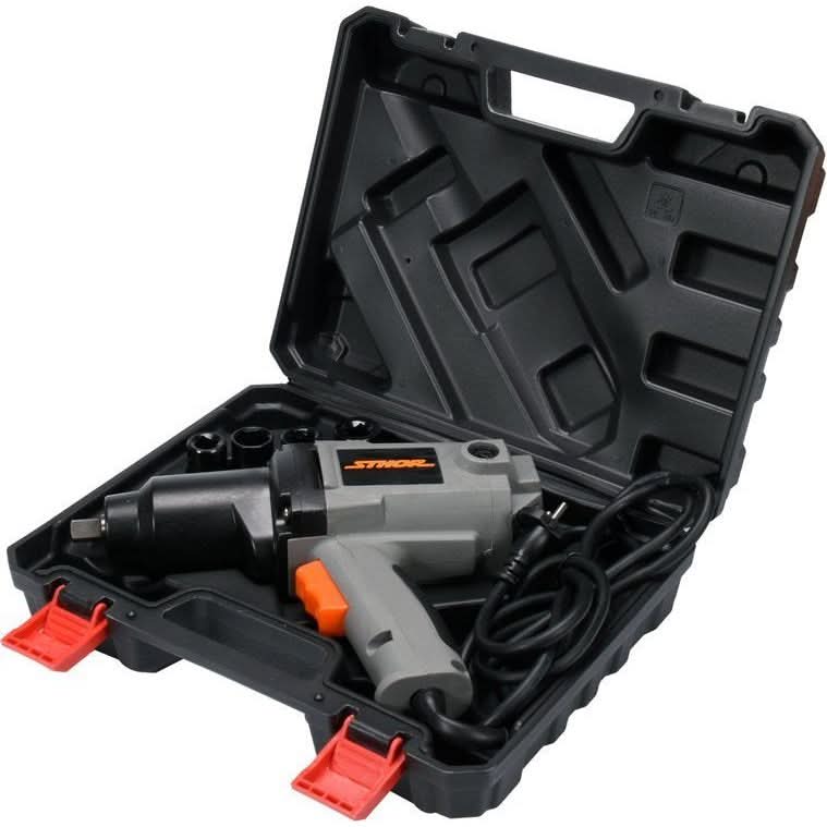Set Pistol Impact Electric Sthor 1/2, 800W + 4Tub17-22 - ZEP.RO - Ți-e la îndemână!