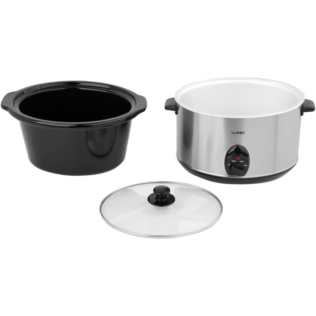 Slow Cooker Lund 320W 5,6L - ZEP.RO - Ți-e la îndemână!