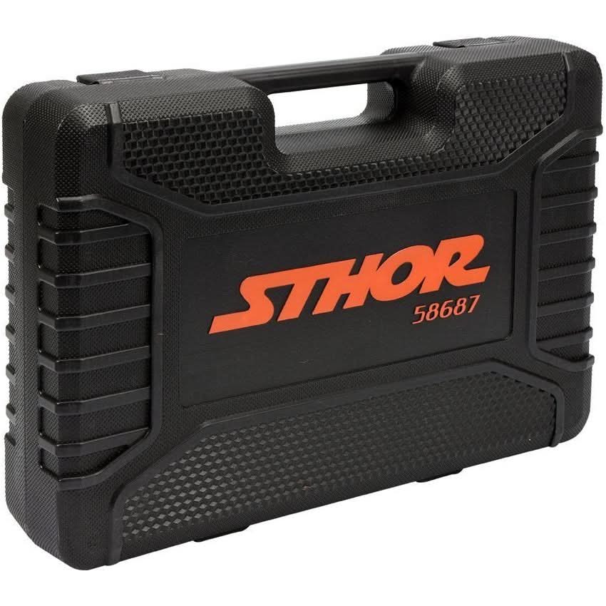 Trusă Tubulare Sthor 58687, 1/2-1/4'', 94 Buc - ZEP.RO - Ți-e la îndemână!