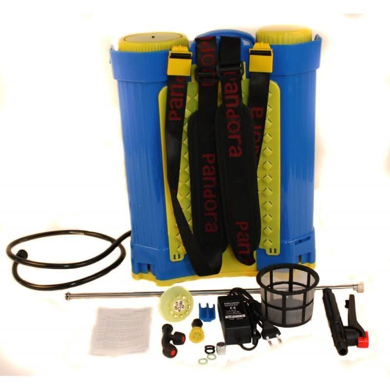 Set Atomizor + Pompa Stropit Electrica Micul Fermier (Pandora) 16 Litri, .5 Bar, Vermorel - ZEP.RO - Ți-e la îndemână!