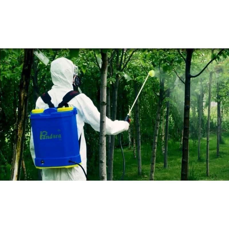 Set Atomizor + Pompa Stropit Electrica Micul Fermier (Pandora) 16 Litri, .5 Bar, Vermorel - ZEP.RO - Ți-e la îndemână!