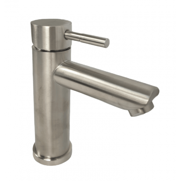 Baterie lavoar MIXXUS SUS-001-A din otel inoxidabil, Monocomanda, Racorduri incluse - ZEP.RO - Ți-e la îndemână!