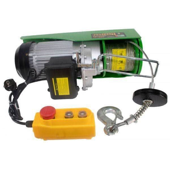 Scripete Procraft Tp-1000, 1600W, 1000Kg, Troliu Macara Electrica - Palan Elevator - ZEP.RO - Ți-e la îndemână!