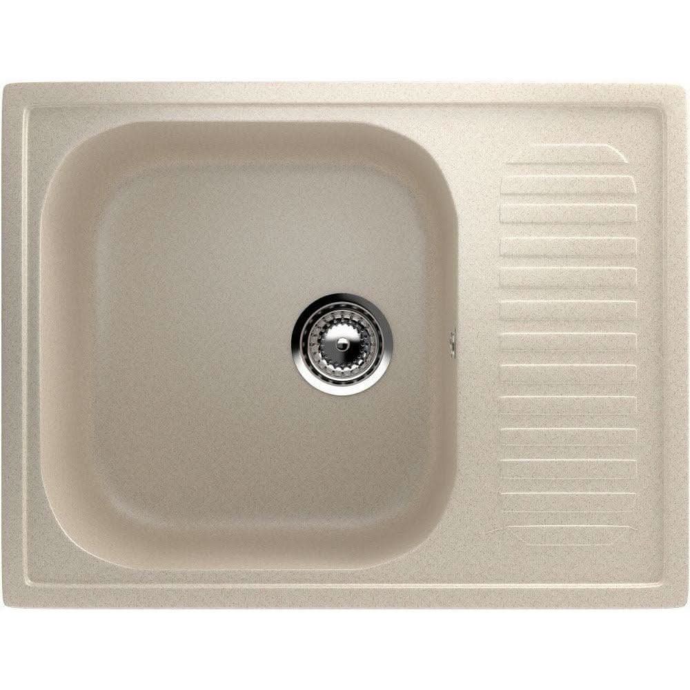 Chiuveta dreptunghiulara Compozit Bucatarie Ulgran U-202-328, Bej, Reversibila, Sifon Complet inclus... - ZEP.RO