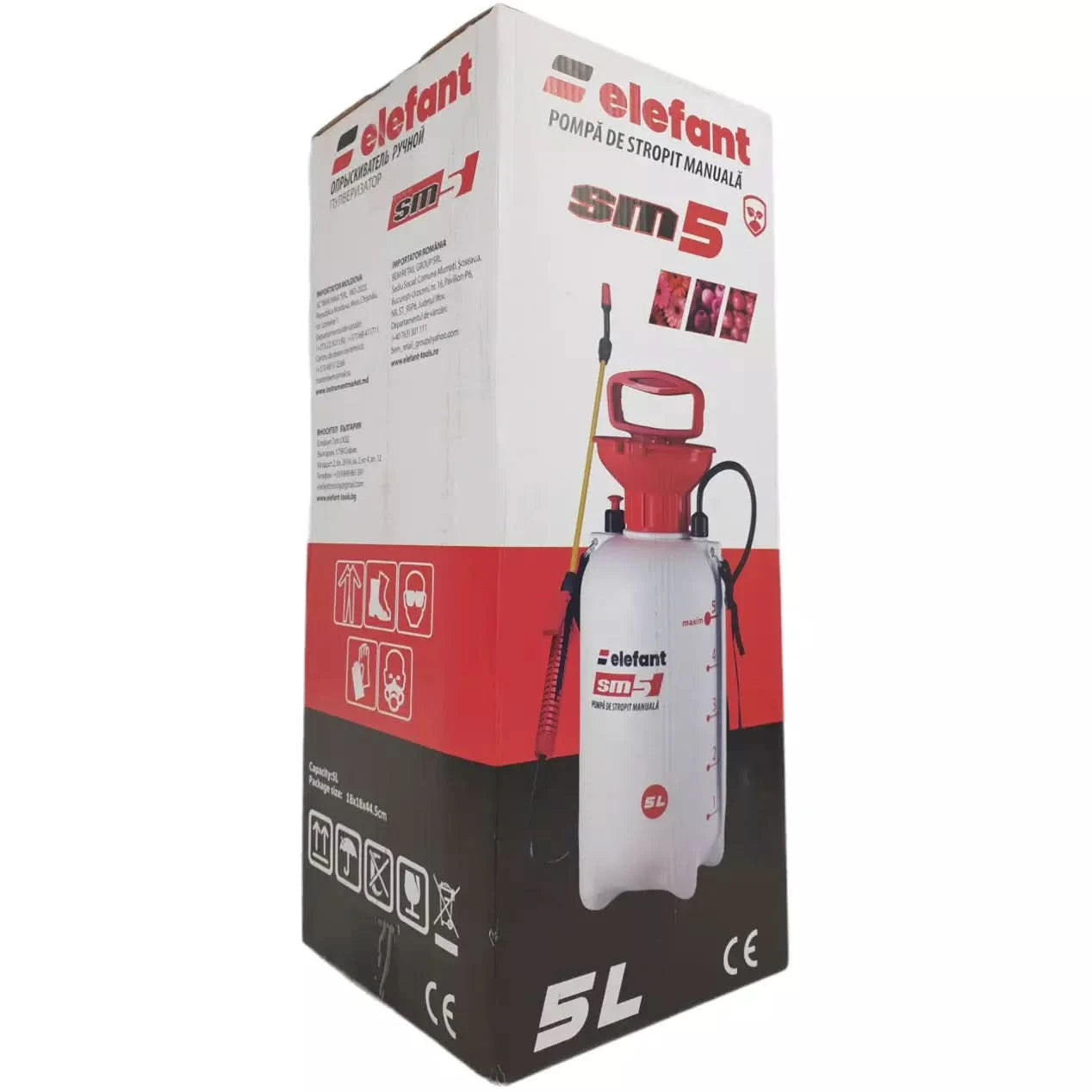 Pompa de stropit manuala ELEFANT, 5L - ZEP.RO - Ți-e la îndemână!