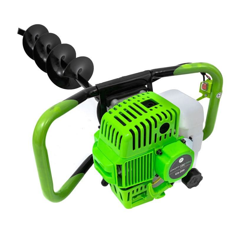 Motoburghiu benzina Craft Tec, 4.5 kW, 6 CP, 58 CC, rezervor 1.2 l, motor 2 timpi, diametru burghiu 150 mm - ZEP.RO - Ți-e la îndemână!