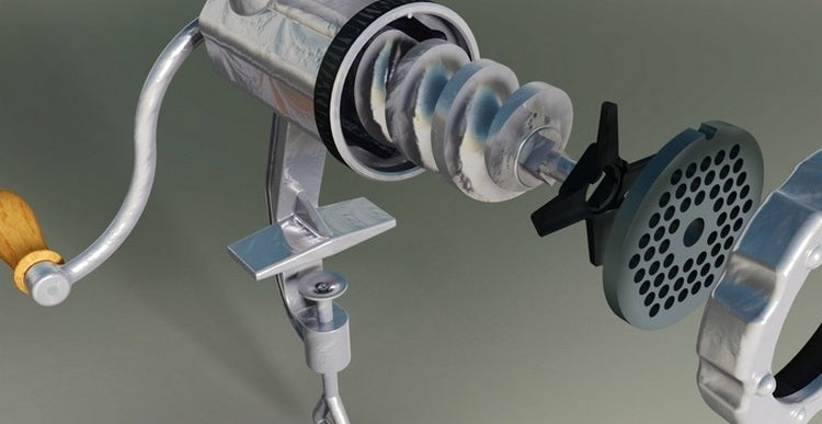 Cum se Pune Cutitul la Masina de Tocat Carne ?