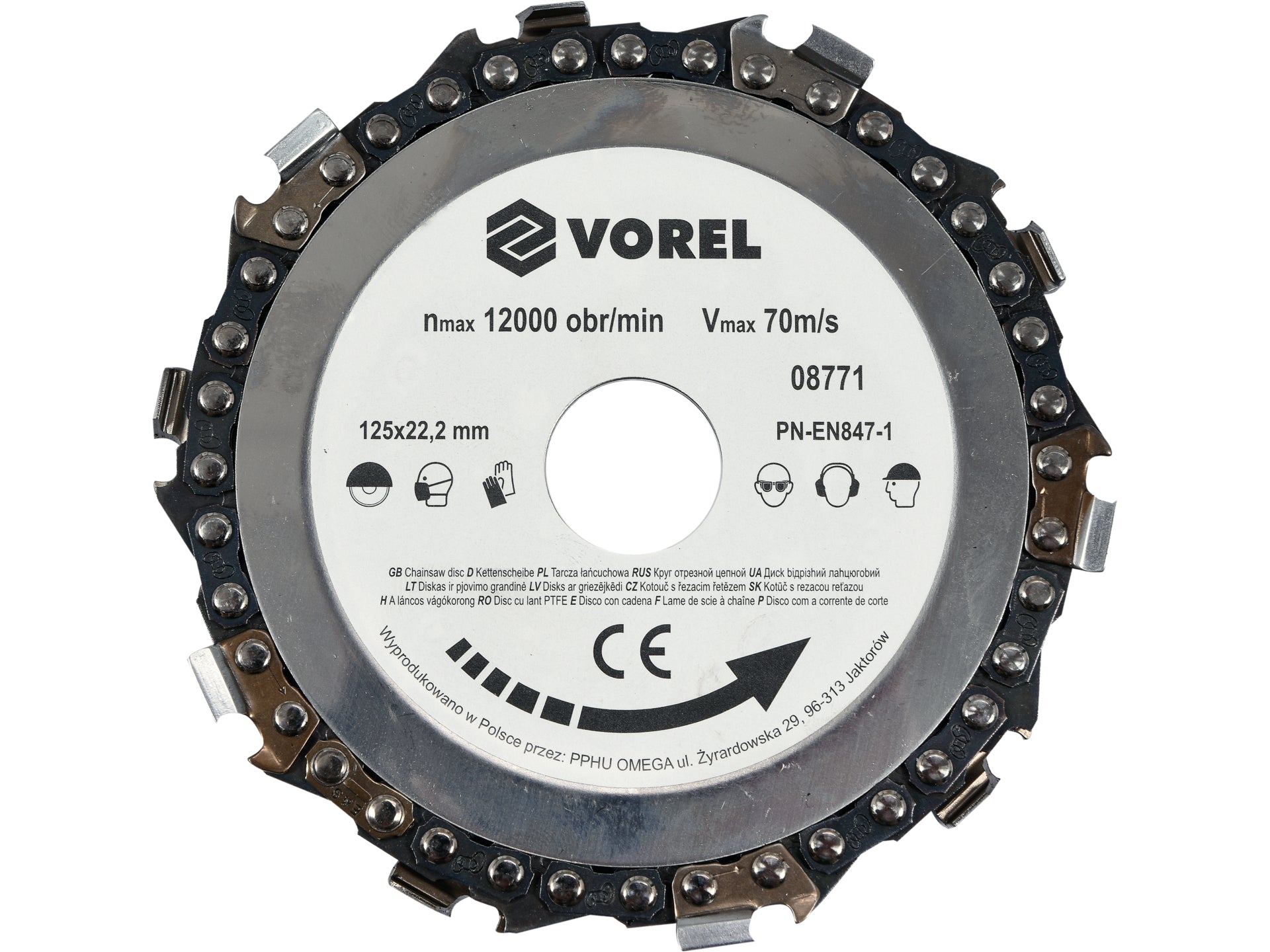 DISC CIRCULAR PENTRU LEMN 125 MM