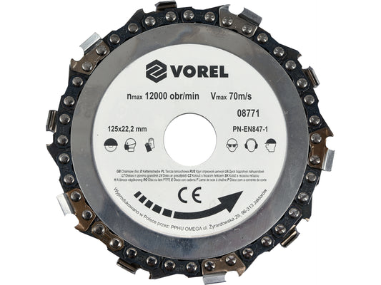 DISC CIRCULAR PENTRU LEMN 125 MM