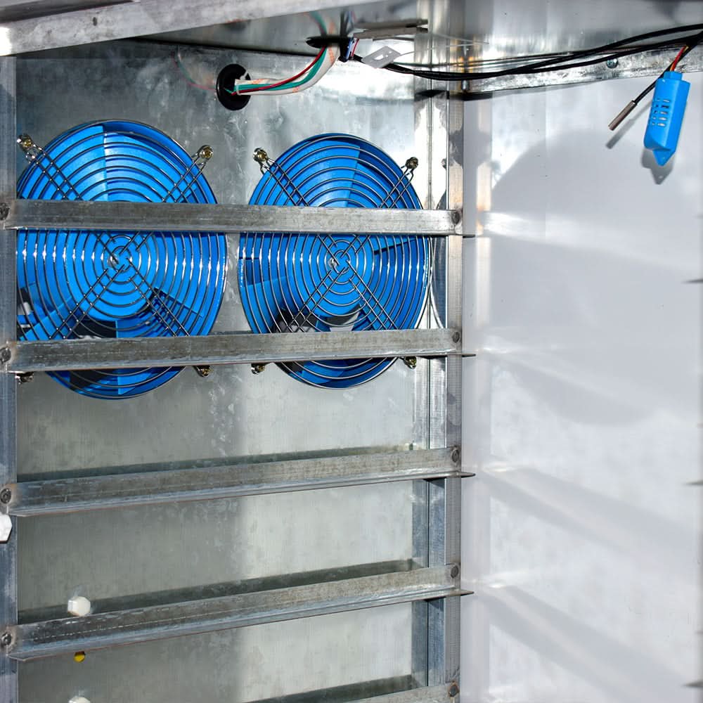 Incubator ZEP MS-1000, cu invertor, 1000 oua, inox, intoarcere automata