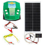 Aparat gard electric DL 3200, 3,2 Joule, panou solar 30W, regulator PWM 10A, lungime max. 7000 m, 12V
