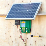 Aparat gard electric DL 3200, 3,2 Joule, panou solar 30W, regulator PWM 10A, lungime max. 7000 m, 12V