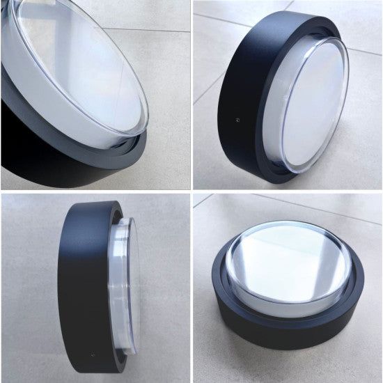 Aplica LED Lara rotunda, 15W, 1350 lm, IP65