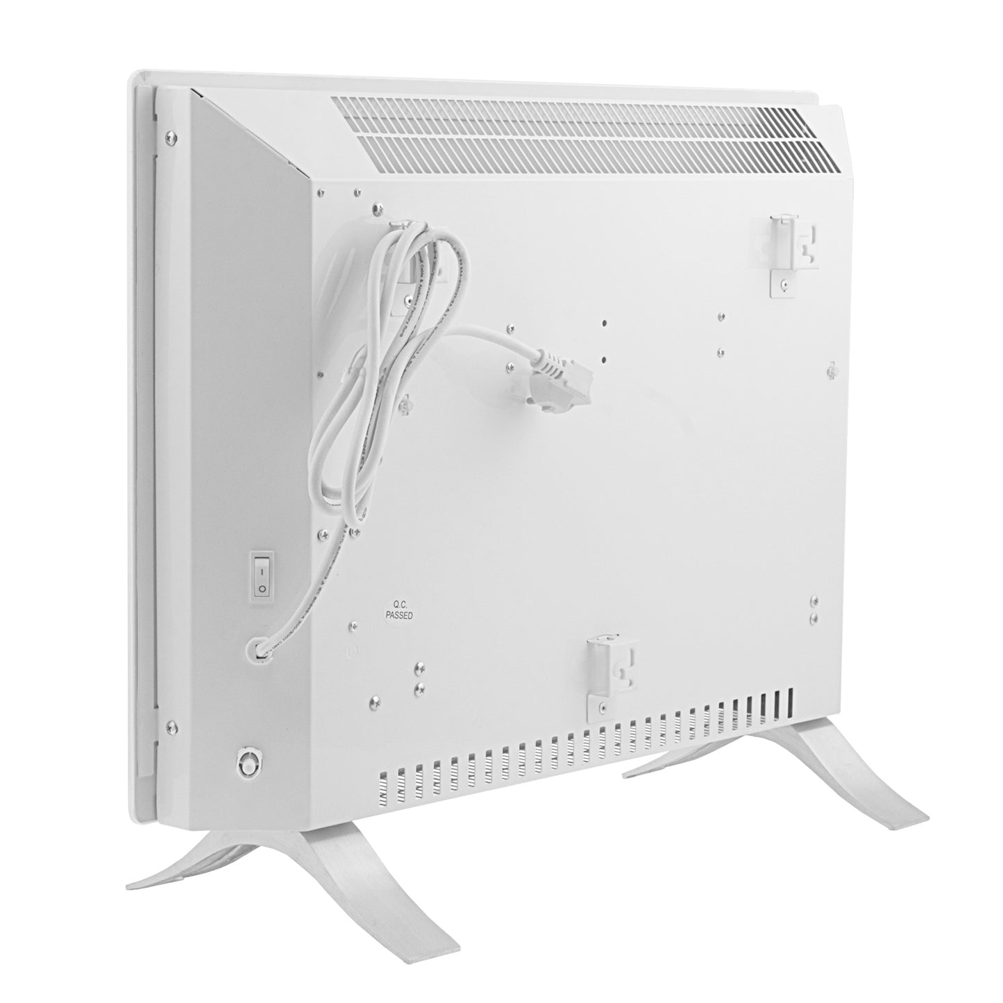 Convector electric Denzel OptiPrime-1500, 1500W, Wi-Fi, ecran tactil, termostat digital, montaj pe perete sau podea
