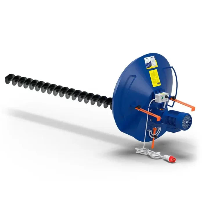Amestecator mobil cereale AMC-3 cu chila si revers, 2.2 kW, eficient si portabil