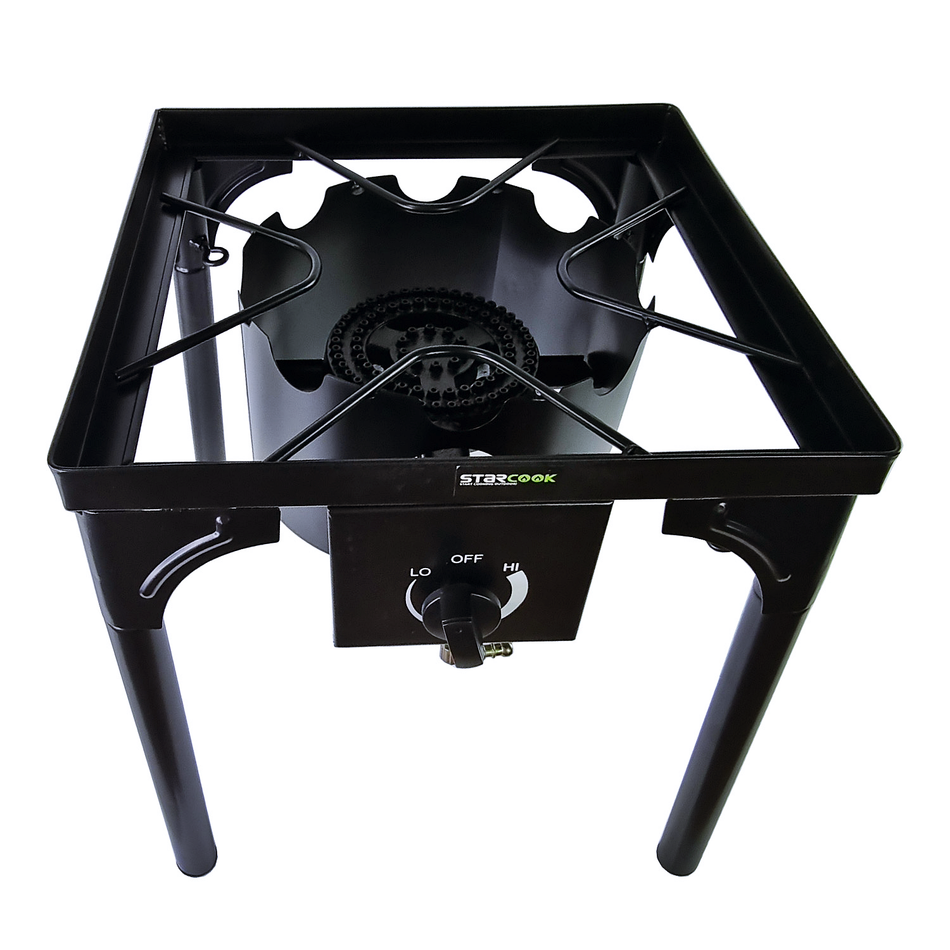 Pirostrie STARCOOK  arzator cu picioare inalte 80cm, AVI-3743 2 arzatoare