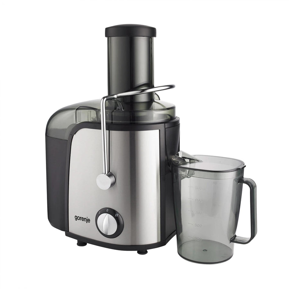 Centrifuga pentru fructe JC805EII, 800W, 2 viteze, recipient 1.5L, otel inoxidabil, fanta XXL