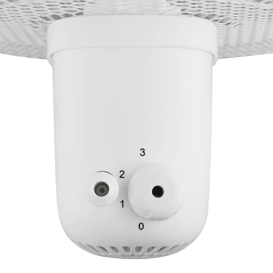 Ventilator cu stativ Midea FS40-21M, 40 cm, 40W, 3 trepte viteza, alb