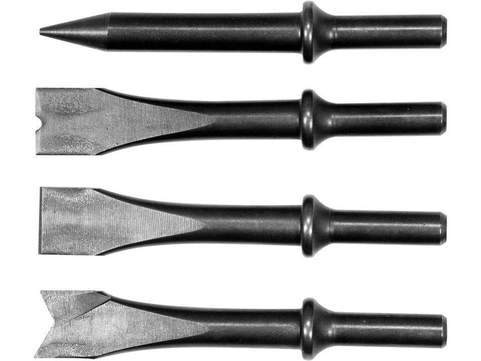 Set 4 dalti pentru ciocan pneumatic – Accesorii profesionale pentru lucru in metal si constructii