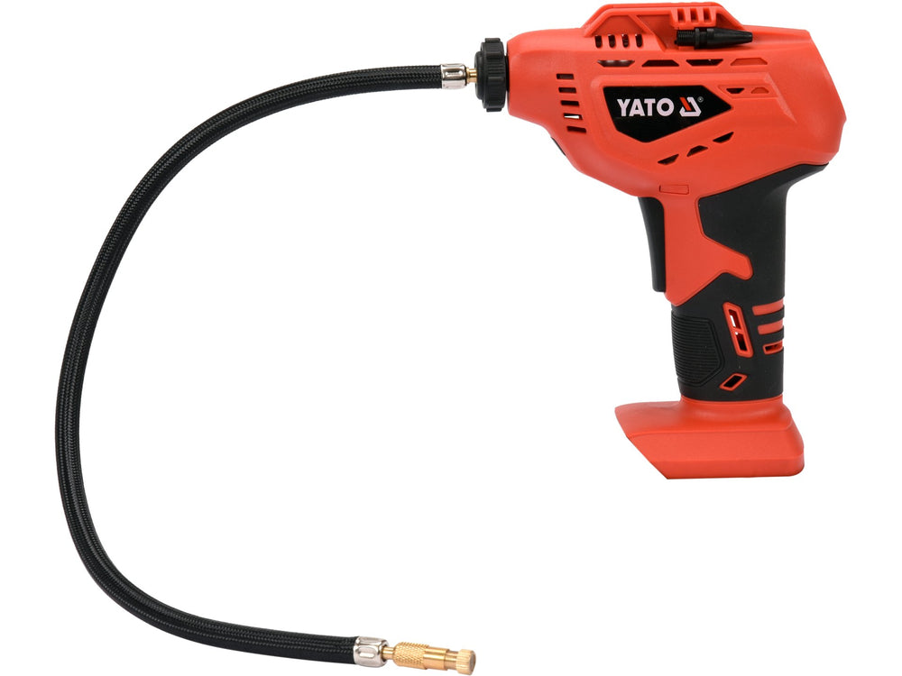 Pistol de umflat roti pe acumulator 18V, fara acumulator si incarcator, compact si portabil, Yato
