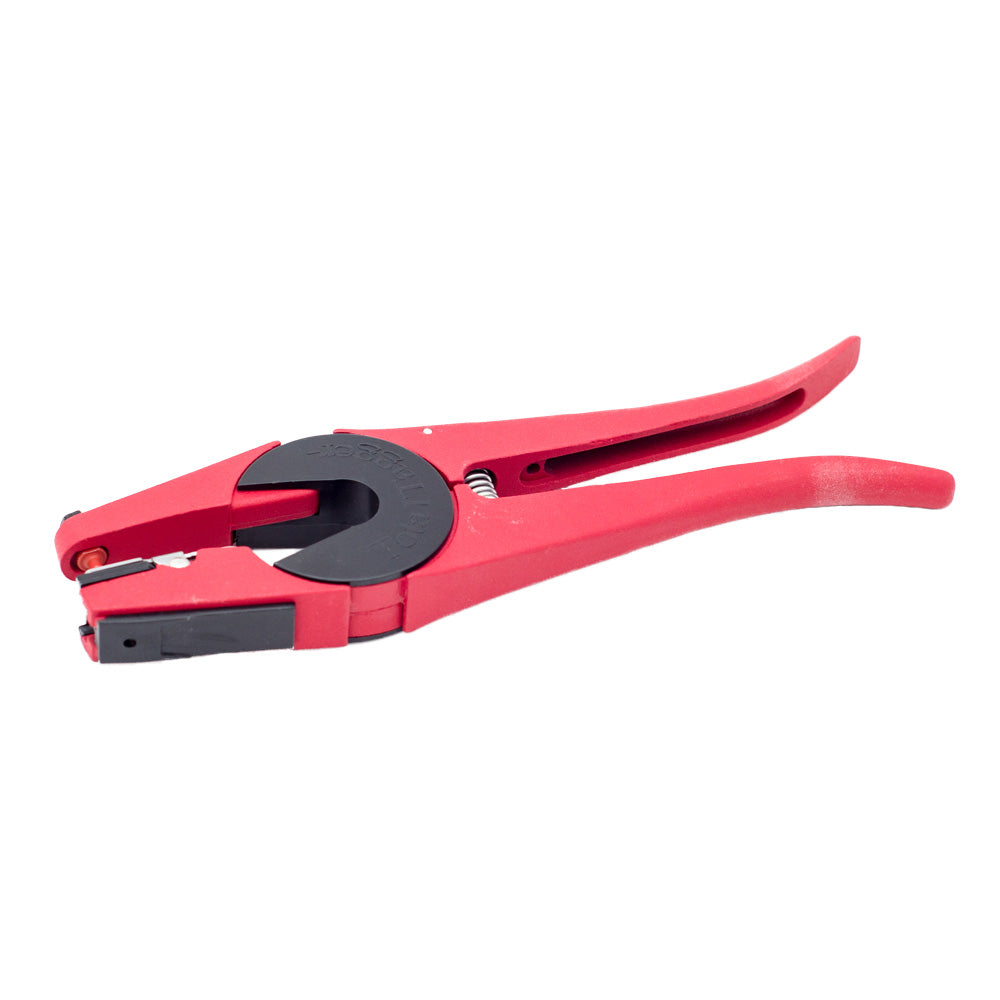 Cleste crotaliere PROFESIONAL aluminiu rosu, cui rezerva