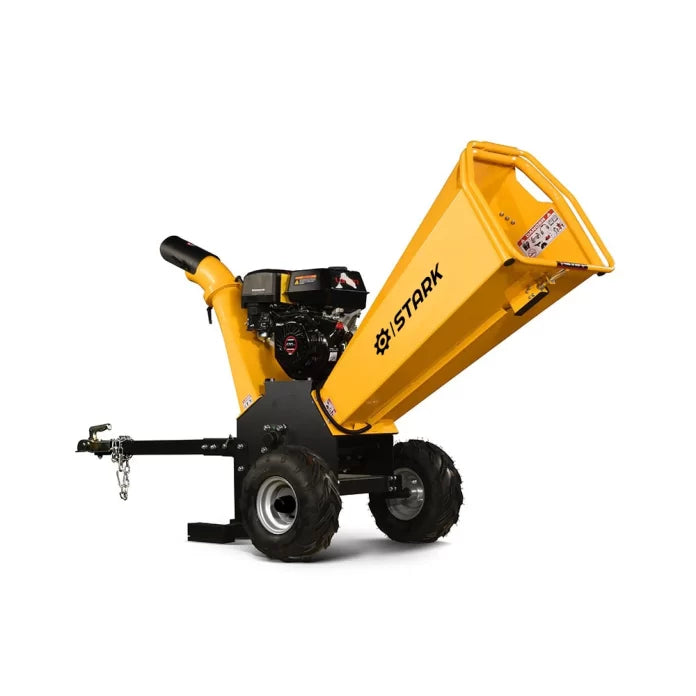 Tocator crengi ZEP STARK-1500 cu motor Loncin 15CP, diametru max 120 mm, tambur rotativ, 2 cutite reversibile, productivitate pana la 10 mc/ora